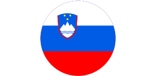 De vlag van Slovenië