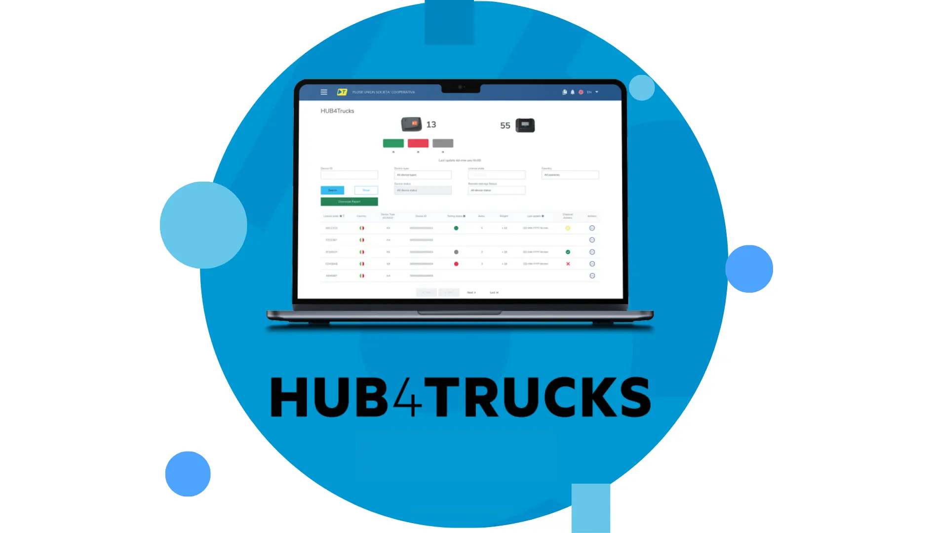 Hub 4 trucks