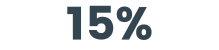 15 percent